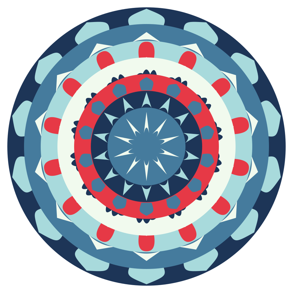 Leaves Mandala | 7-Layer 3D Shadow-Box Template (2026-10-20)